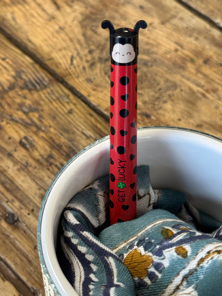Stylo à Bille à deux Couleurs Ladybug • Click&Clack • Legami