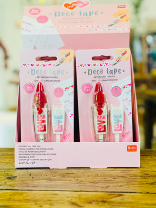 Stylo de Ruban Décoratif Love • Deco Tape • Legami