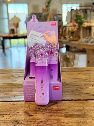 Surligneur Meow • Violet • Legami