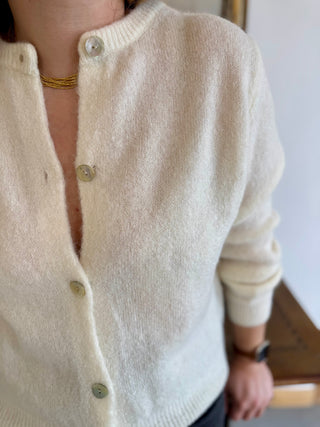 Gilet Mathilde • Blanc