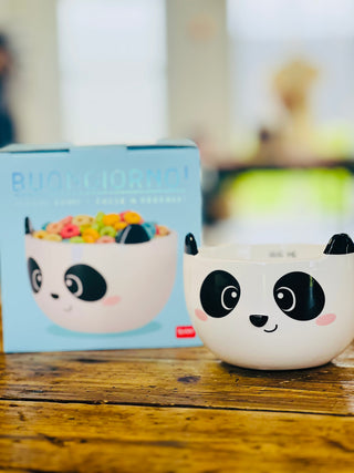 Bol pour Céréales en Grès • Panda • Buongiorno! • Legami
