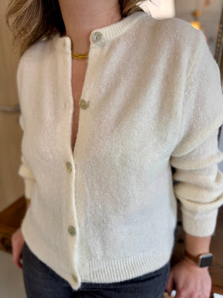 Gilet Mathilde • Blanc