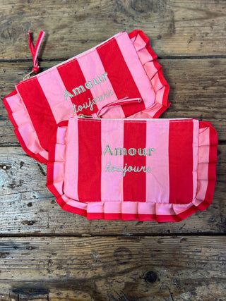 Pochette Amour toujours ❤️ Rouge