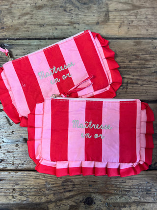 Pochette Maitresse en Or ✨ Rouge