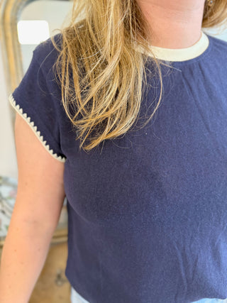 T-Shirt Nicolas • Marine