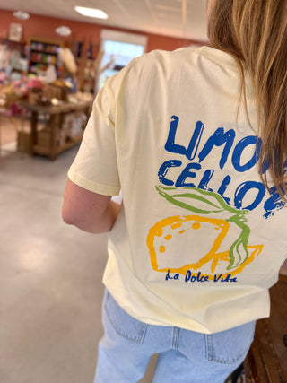 T-shirt Enzo • Jaune Pâle