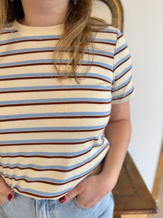 T-shirt Pauline • Bleu