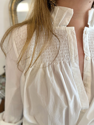 Chemisier Auguste • Blanc