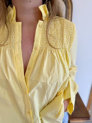 Chemisier Auguste • Jaune