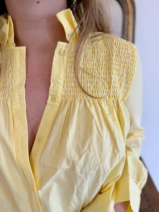 Chemisier Auguste • Jaune