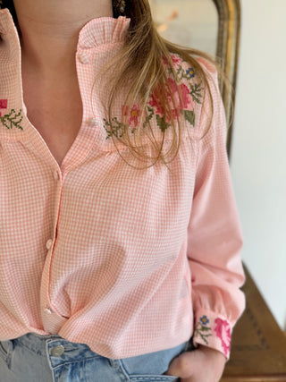 Chemisier Adrien • Rose