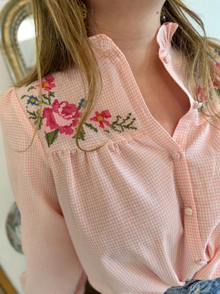 Chemisier Adrien • Rose