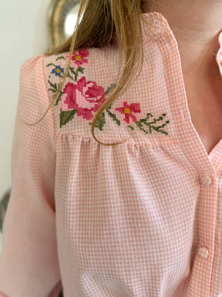 Chemisier Adrien • Rose