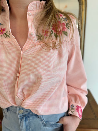 Chemisier Adrien • Rose