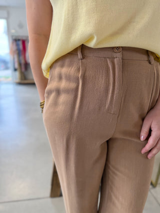 Pantalon Louisa • Taupe