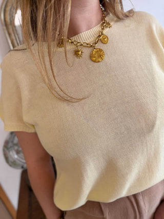 T-shirt Camille • Jaune
