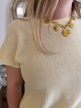 T-shirt Camille • Jaune