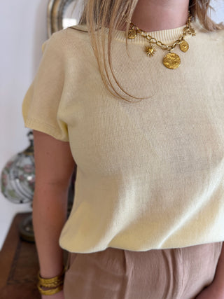 T-shirt Camille • Jaune