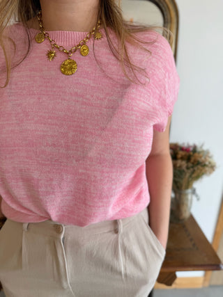 T-shirt Camille • Rose