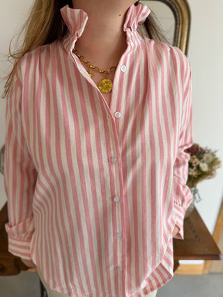 Chemisier Oriane • Rose