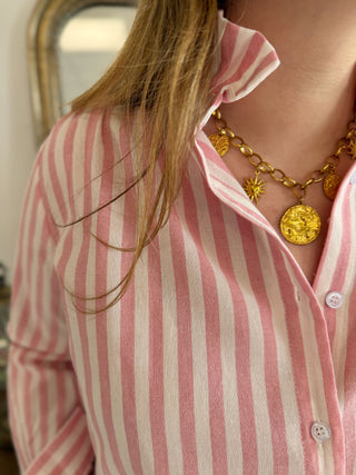 Chemisier Oriane • Rose