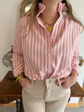 Chemisier Oriane • Rose