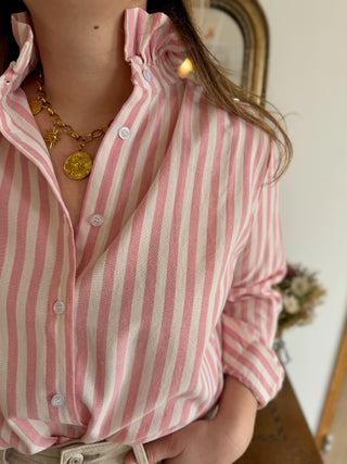 Chemisier Oriane • Rose