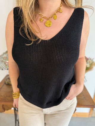 Débardeur Maëlys • Noir