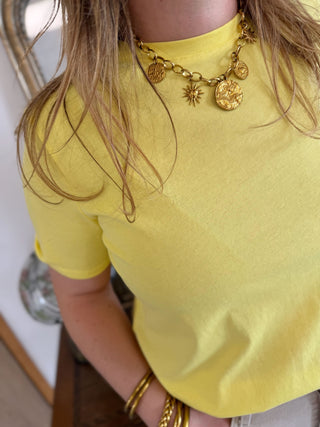 T-Shirt Liam • Jaune