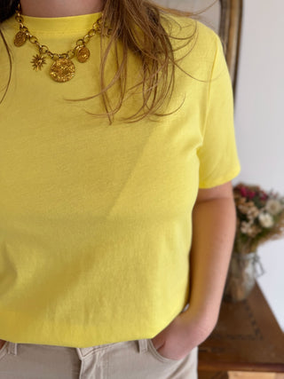 T-Shirt Liam • Jaune