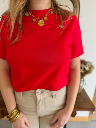 T-Shirt Liam • Rouge