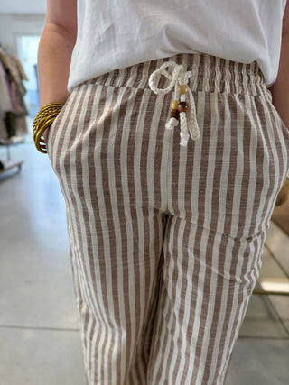 Pantalon Maëlys • Taupe