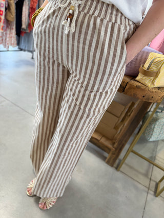 Pantalon Maëlys • Taupe