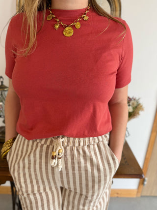 T-Shirt Liam • Terracotta