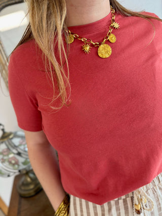 T-Shirt Liam • Terracotta