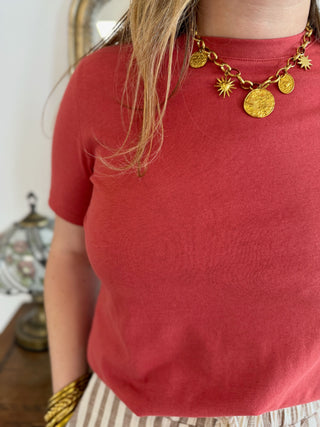 T-Shirt Liam • Terracotta