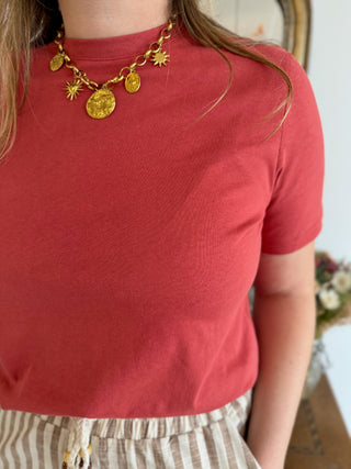 T-Shirt Liam • Terracotta