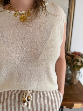 Top Mélanie • Beige