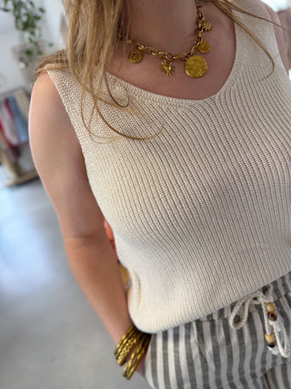 Débardeur Maëlys • Beige