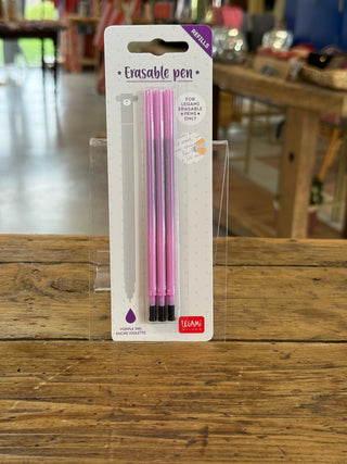 Set de 3 Recharges pour Stylo à Encre Gel Effaçable • Encre Violet  • Erasable Pen • Legami (Copie) (Copie) (Copie) (Copie) (Copie) (Copie)