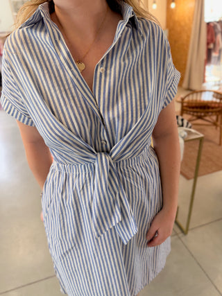 Basile Dress • Blue