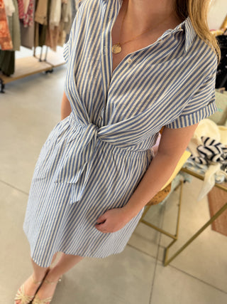 Basile Dress • Blue
