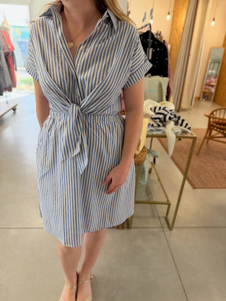 Basile Dress • Blue