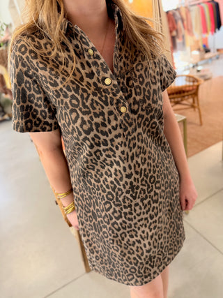 Kleid Rouane • Leopard
