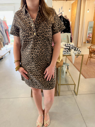 Kleid Rouane • Leopard
