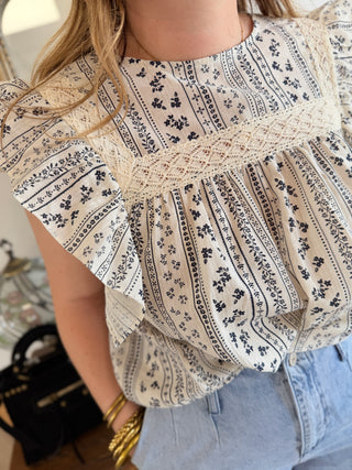 Bluse Henri • Blau