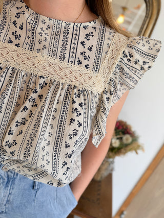Bluse Henri • Blau
