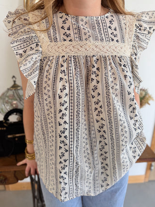 Bluse Henri • Blau