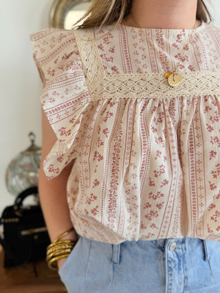 Chemisier  Henri • Rose