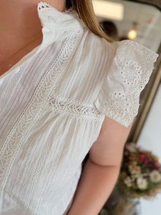 Top Maïa • Blanc